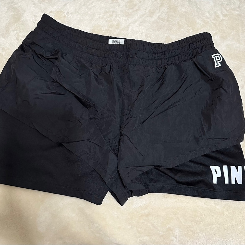 Pink Victoria’s Secret shorts